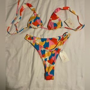 NWT AURELLE MONACO BIKINI SET